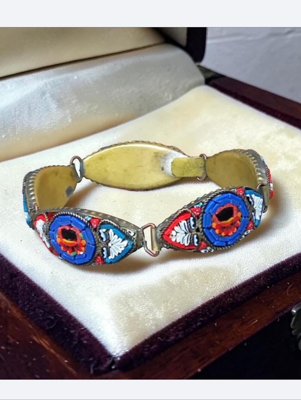 Antique Italian Micromosaic Bracelet